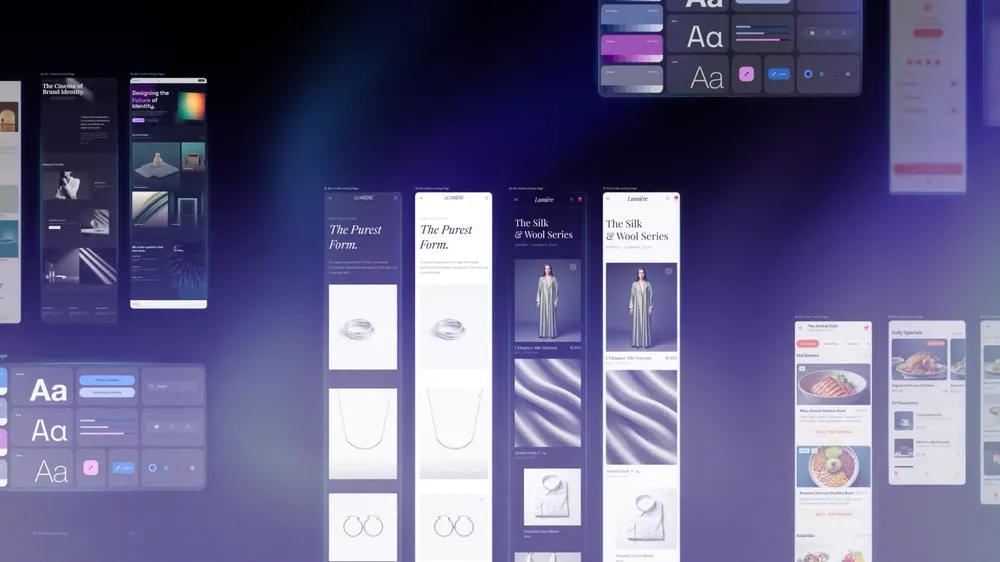 Google Stitch AI-native infinite canvas interface